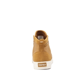 Tenis Altos Supra STACKS MID Hombre Bronceado/hueso (MX-73625)